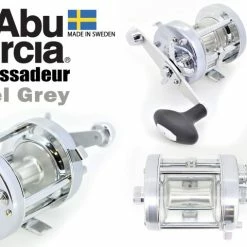 ABU CARCIA AMBASSADEUR 6500CL STEEL GREY -HYRRÄKELA