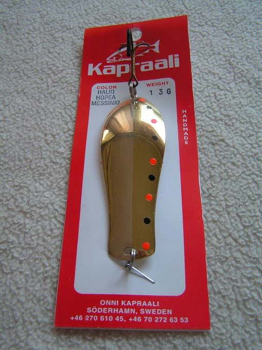 Kapraali,Malli:7 11g,väri:Halki Hopea/Messinki 1 Kapraali,Malli:7 11g,väri:Halki Hopea/Messinki