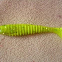 Berkley Flex Rib Shad 3.5″-jigit, Väri:Lime,100g