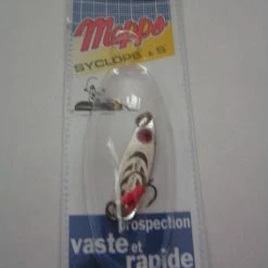 Mepps Syclops -lusikka, Koko:00,väri:Hopea