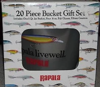 RAPALA 20 PIECE BUCKET GIFT SET