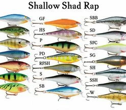 Rapala Shad Rap 7cm -vaappu