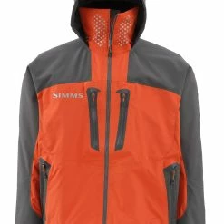 Simms Pro Dry Gore-Tex -kahluutakki, Fury Orange, Koko:L
